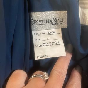 Size 10 Christina WU bridesmaids dress